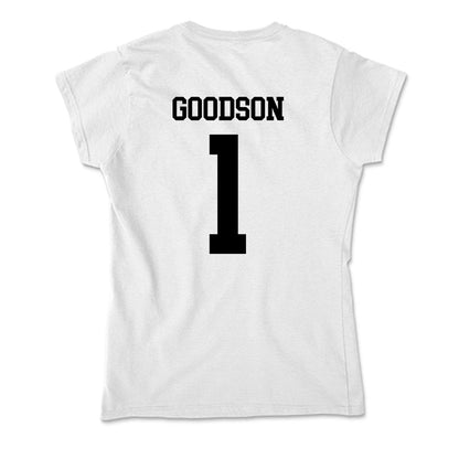 App State - NCAA Women's Volleyball : Eva Goodson - Soft Style Women’s T-Shirt-1