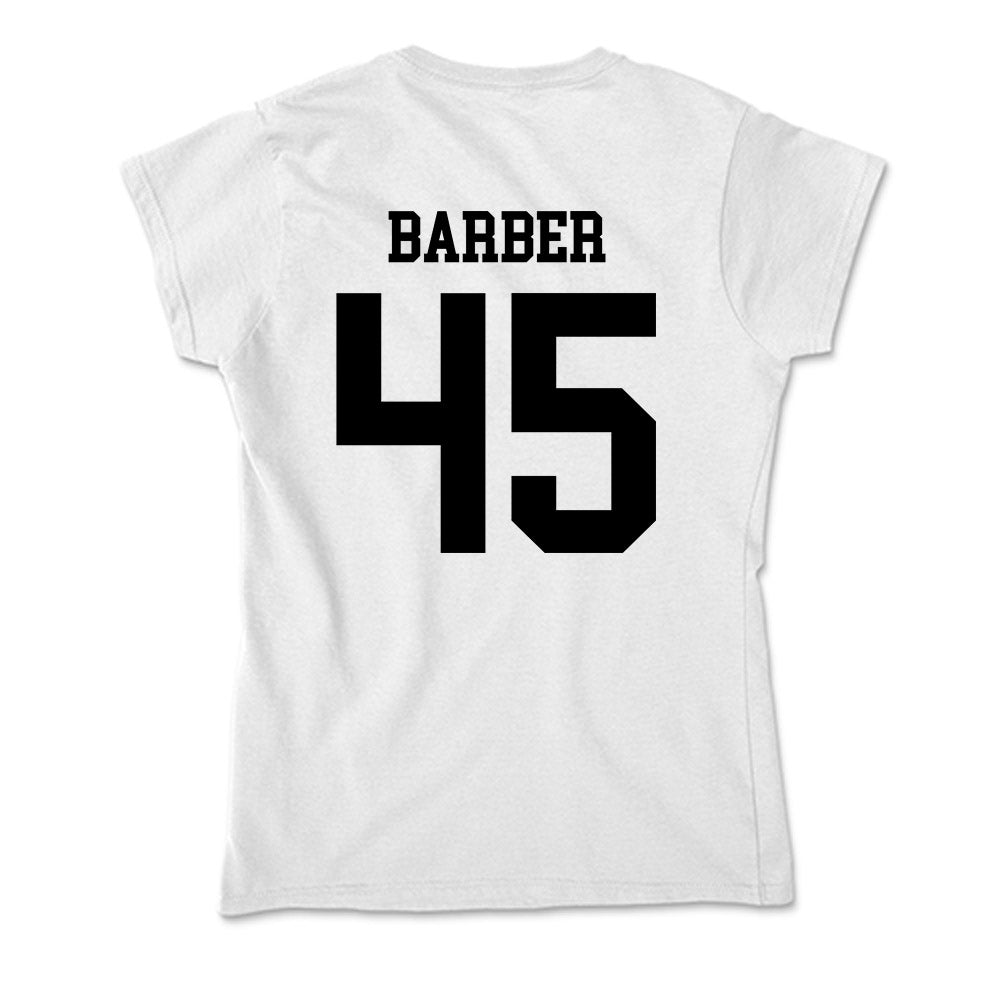 App State - NCAA Football : Gavin Barber - Soft Style Women’s T-Shirt-1