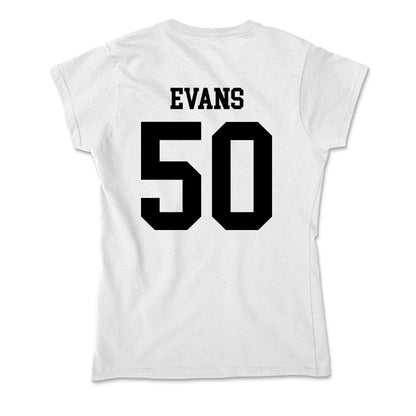 App State - NCAA Football : Eisa Evans - Soft Style Women’s T-Shirt-1