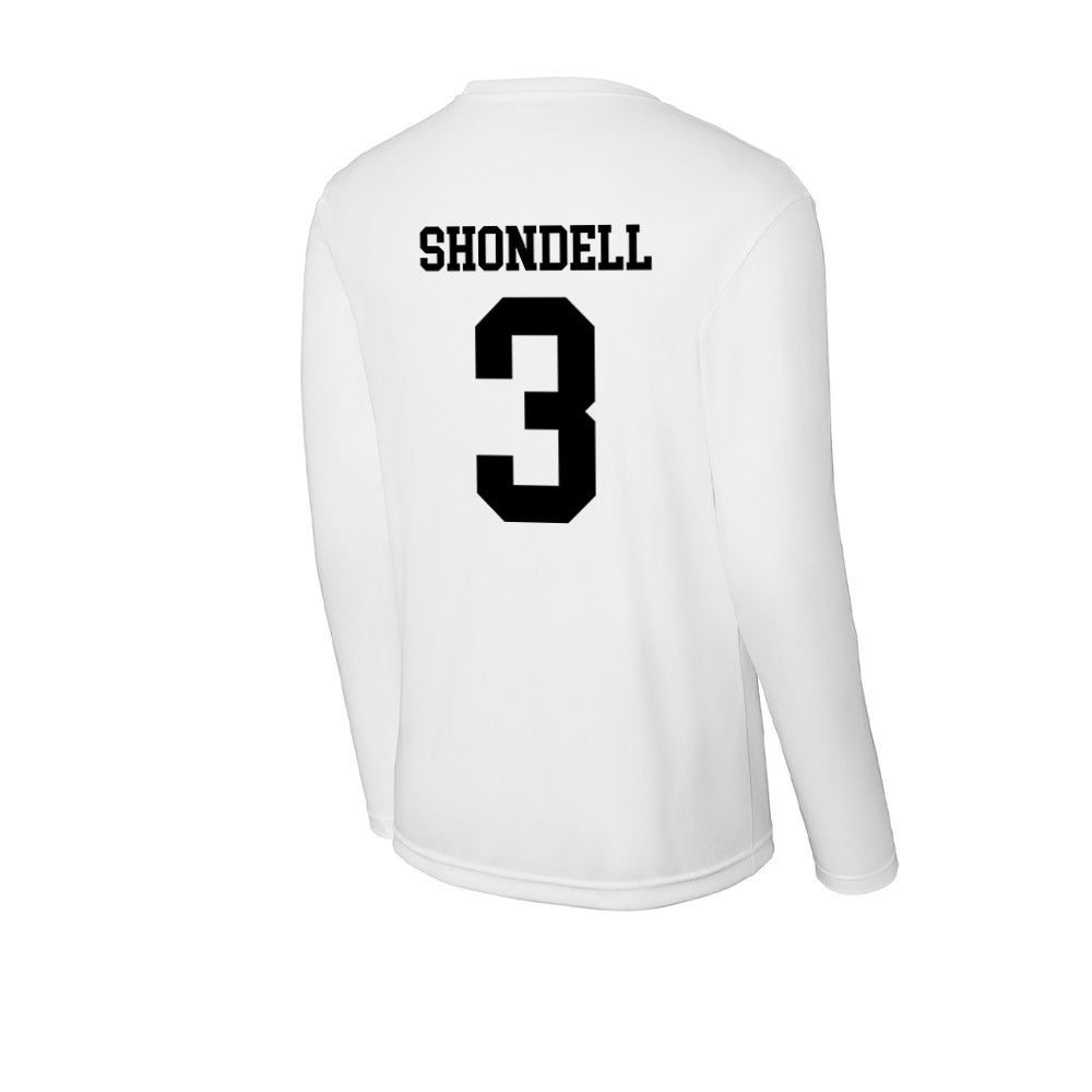 App State - NCAA Women's Volleyball : Lexi Shondell - Activewear Long Sleeve T-Shirt-1