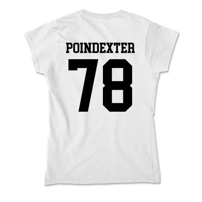 App State - NCAA Football : Tyriq Poindexter - Soft Style Women’s T-Shirt-1