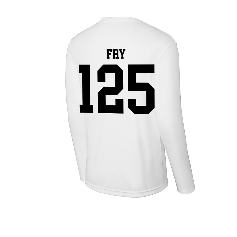 App State - NCAA Wrestling : Eamon Fry - Activewear Long Sleeve T-Shirt-1