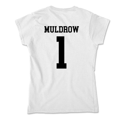 App State - NCAA Women's Basketball : Camiah Muldrow - Soft Style Women’s T-Shirt-1