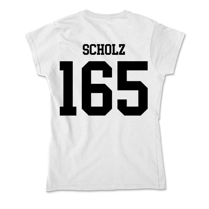 App State - NCAA Wrestling : Luke Scholz - Soft Style Women’s T-Shirt-1