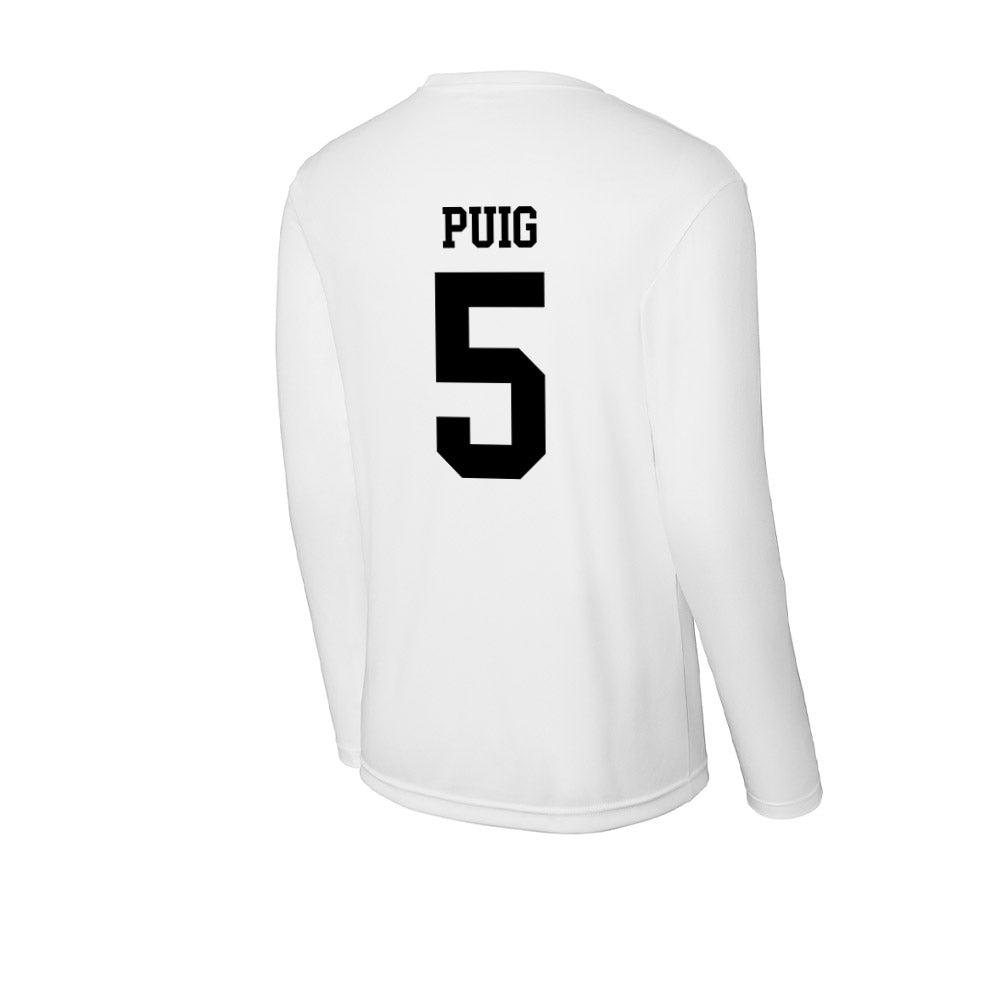 App State - NCAA Baseball : Ethan Puig - Activewear Long Sleeve T-Shirt-1