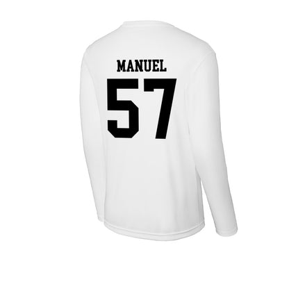 App State - NCAA Football : Devon Manuel - Activewear Long Sleeve T-Shirt-1