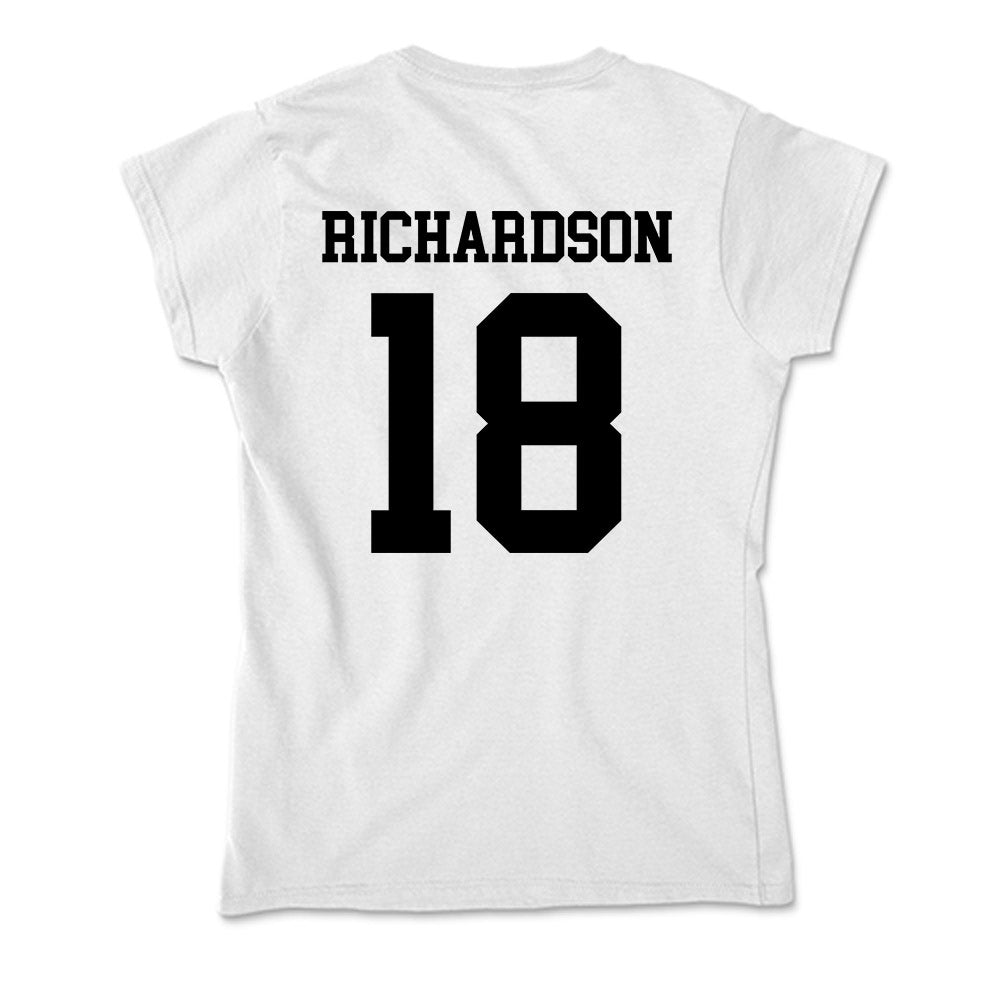 App State - NCAA Women's Volleyball : Raegan Richardson - Soft Style Women’s T-Shirt-1