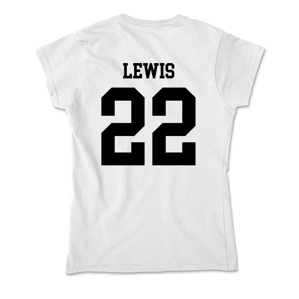 App State - NCAA Football : Jaquari Lewis - Soft Style Women’s T-Shirt-1