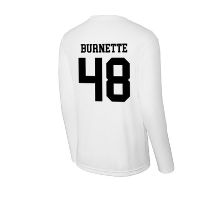 App State - NCAA Football : J'Marion Burnette - Activewear Long Sleeve T-Shirt-1