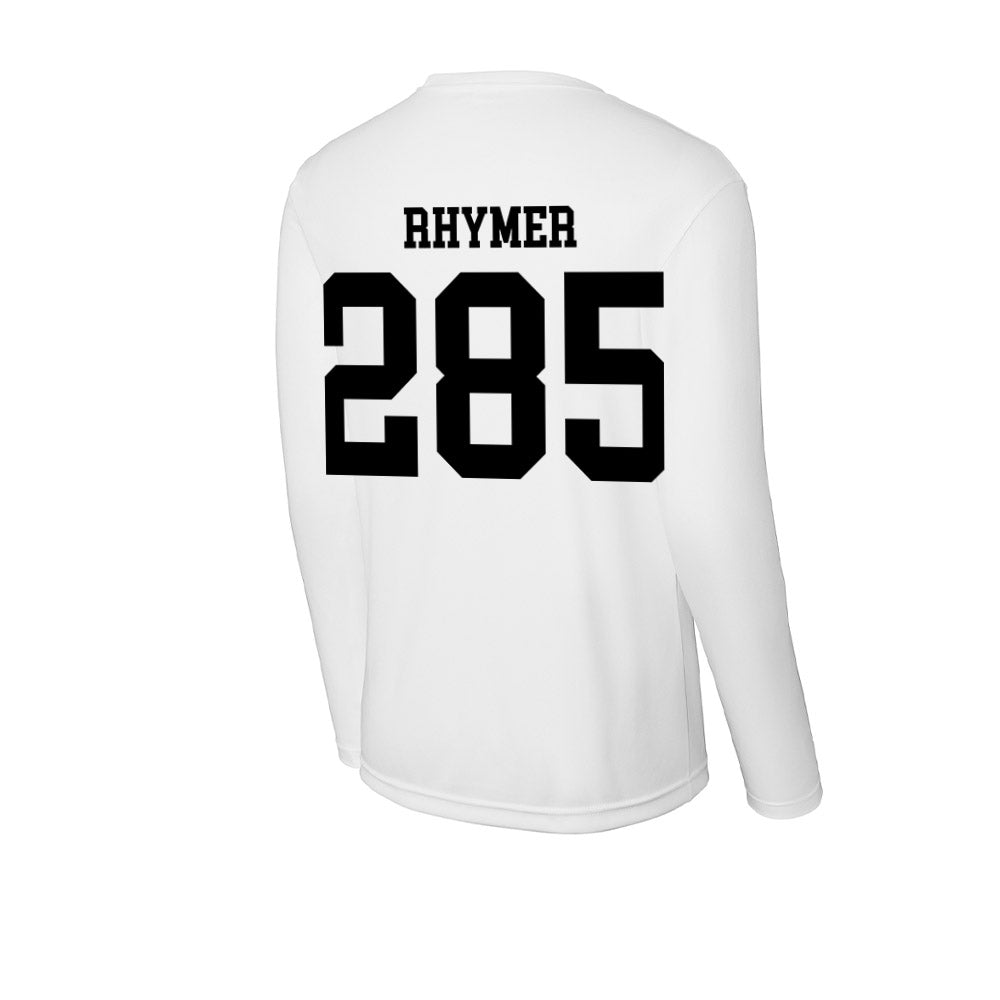 App State - NCAA Wrestling : Avery Rhymer - Activewear Long Sleeve T-Shirt-1