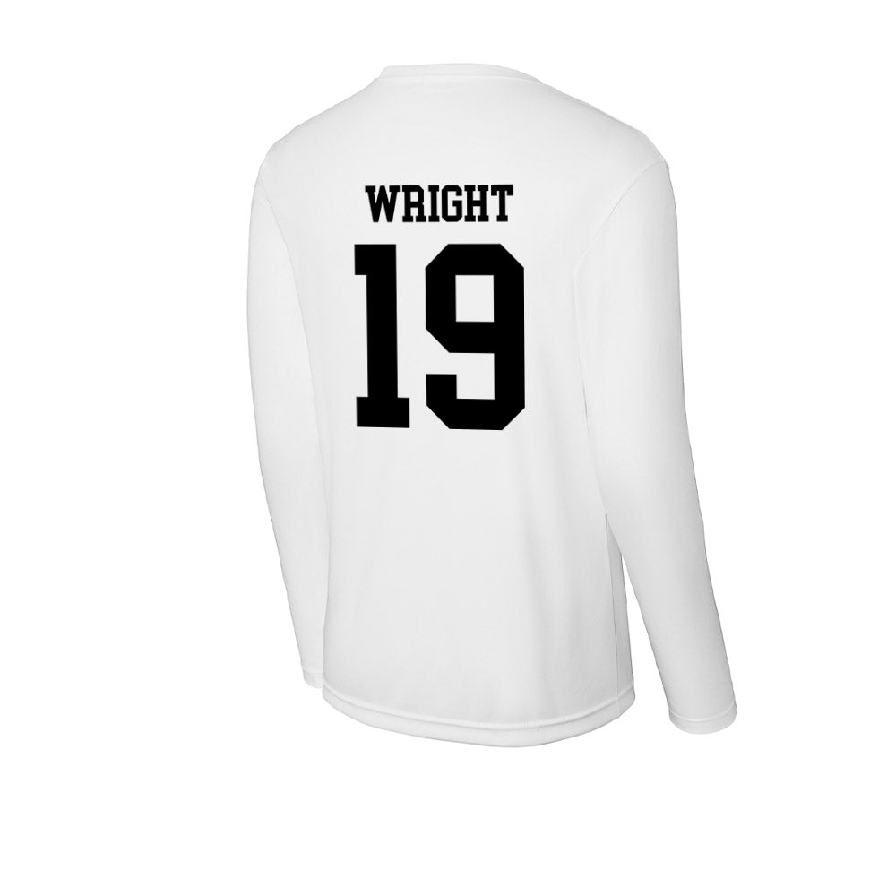 App State - NCAA Baseball : Brooks Wright - Activewear Long Sleeve T-Shirt-1