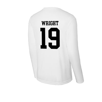 App State - NCAA Baseball : Brooks Wright - Activewear Long Sleeve T-Shirt-1