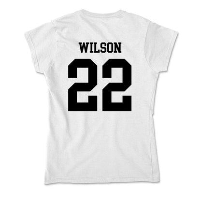 App State - NCAA Football : DaRon Wilson - Soft Style Women’s T-Shirt-1