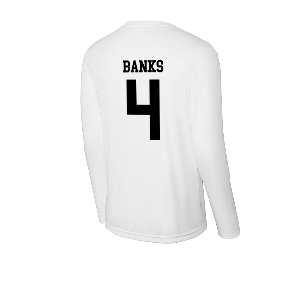 App State - NCAA Men's Basketball : Eren Banks - Activewear Long Sleeve T-Shirt-1