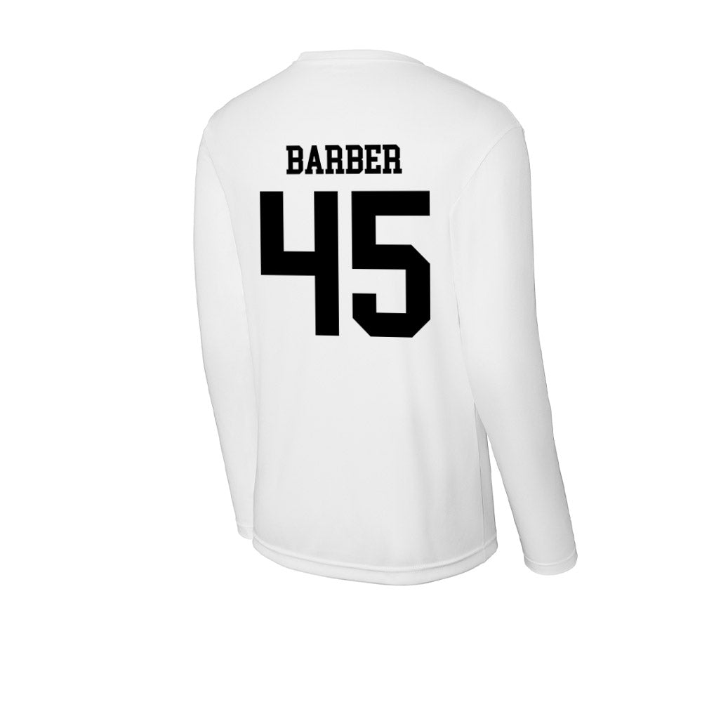 App State - NCAA Football : Gavin Barber - Activewear Long Sleeve T-Shirt-1