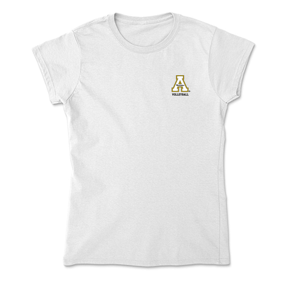 App State - NCAA Women's Volleyball : Brooke Doherty - Soft Style Women’s T-Shirt-0
