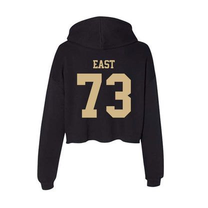 Tulsa - NCAA Football : Cam East - Women's Crop Fleece Hoodie-1