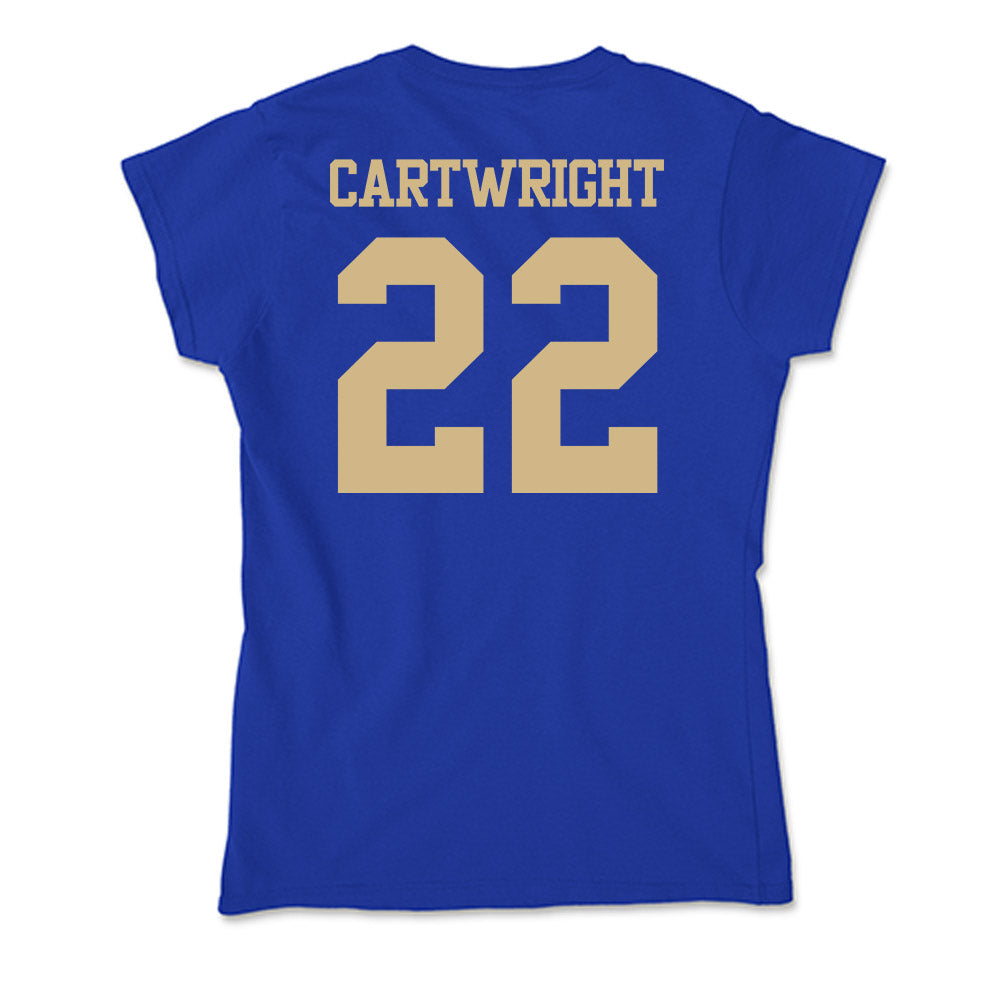 Tulsa - NCAA Women's Basketball : Mady Cartwright - Soft Style Women’s T-Shirt-1