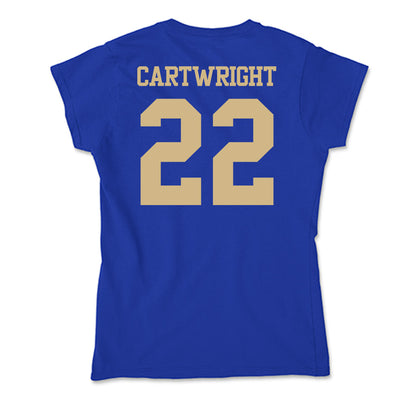 Tulsa - NCAA Women's Basketball : Mady Cartwright - Soft Style Women’s T-Shirt-1