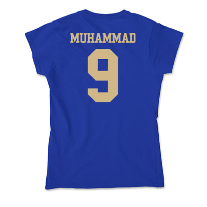 Tulsa - NCAA Women's Soccer : makayla muhammad - Soft Style Women’s T-Shirt-1