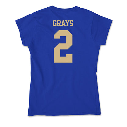 Tulsa - NCAA Women's Basketball : RyLee Grays - Soft Style Women’s T-Shirt-1