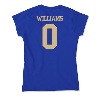 Tulsa - NCAA Men's Basketball : Kobi Williams - Soft Style Women’s T-Shirt-1