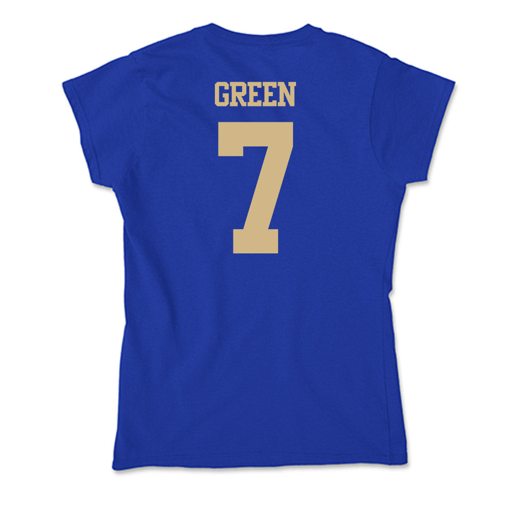 Tulsa - NCAA Football : Elijah Green - Soft Style Women’s T-Shirt-1