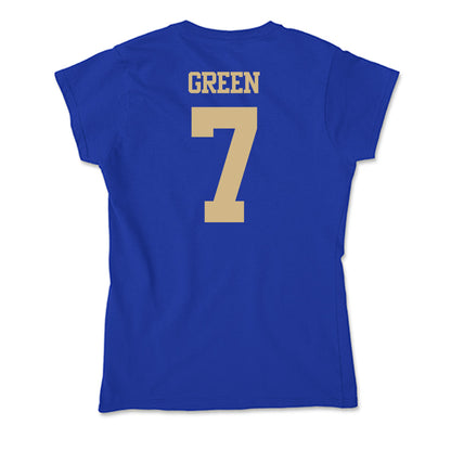 Tulsa - NCAA Football : Elijah Green - Soft Style Women’s T-Shirt-1