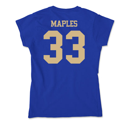 Tulsa - NCAA Softball : Brinly Maples - Soft Style Women’s T-Shirt-1