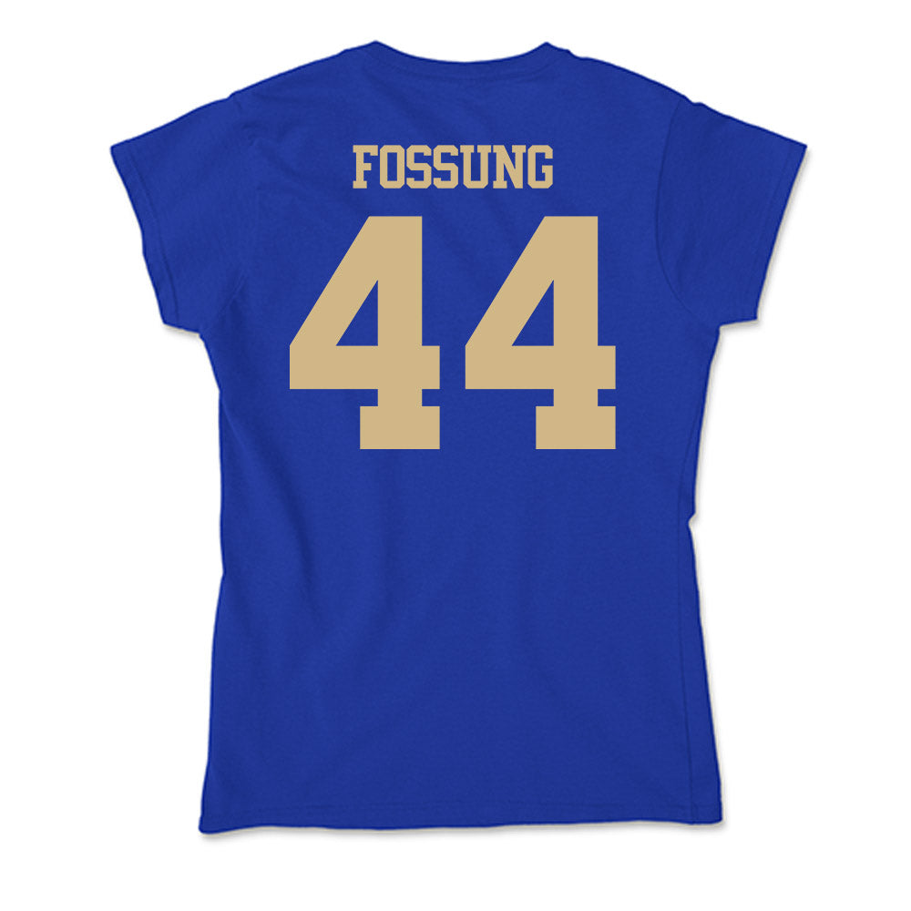 Tulsa - NCAA Football : Kadin Fossung - Soft Style Women’s T-Shirt-1