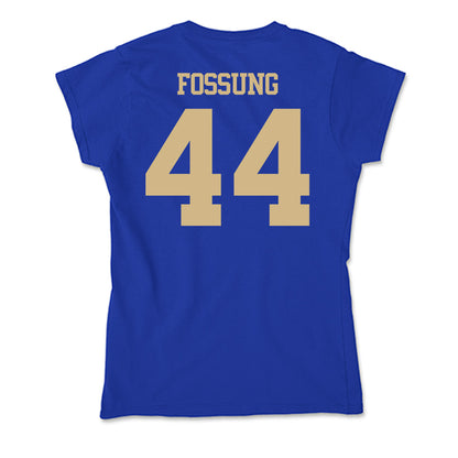 Tulsa - NCAA Football : Kadin Fossung - Soft Style Women’s T-Shirt-1