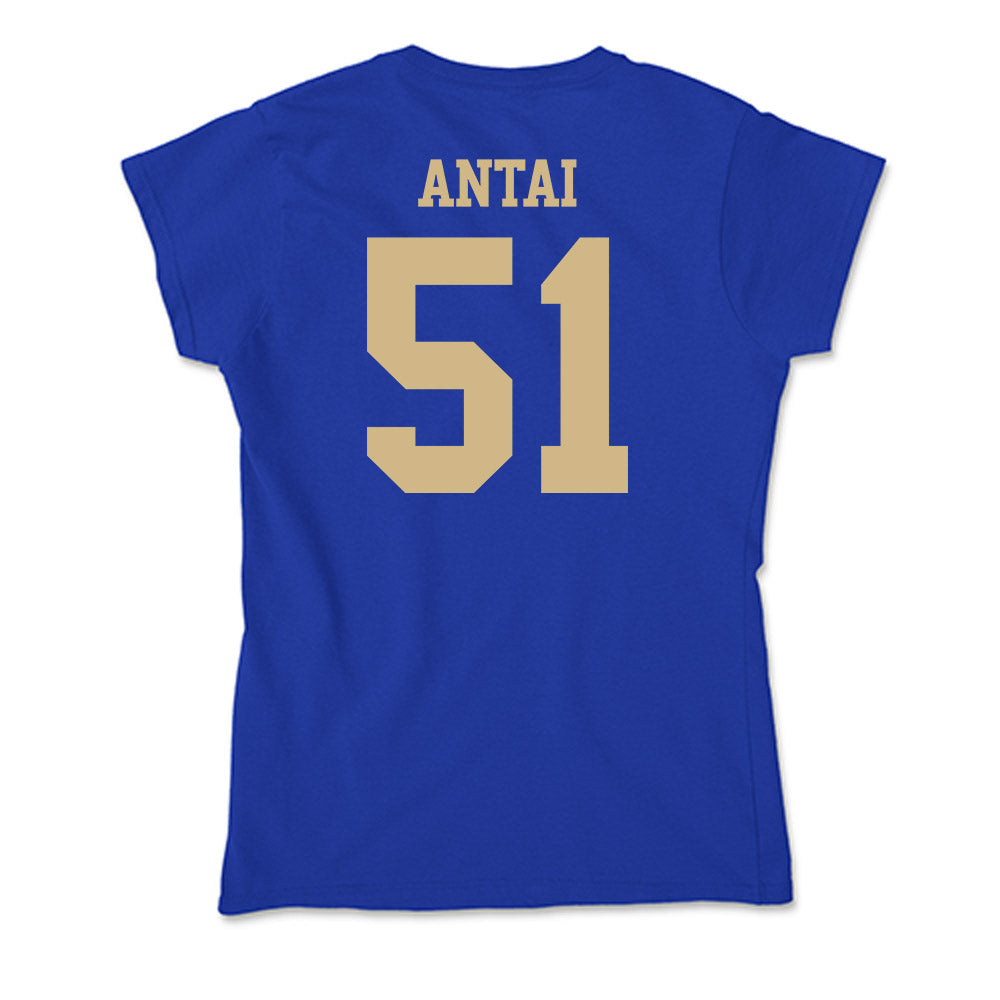 Tulsa - NCAA Football : Javion Antai - Soft Style Women’s T-Shirt-1