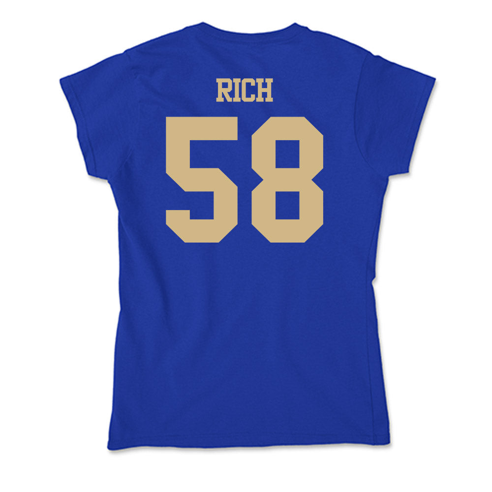 Tulsa - NCAA Football : Tyler Rich - Soft Style Women’s T-Shirt-1