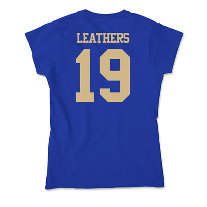 Tulsa - NCAA Football : Rylan Leathers - Soft Style Women’s T-Shirt-1
