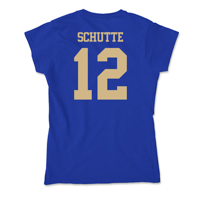 Tulsa - NCAA Women's Soccer : blaine schutte - Soft Style Women’s T-Shirt-1