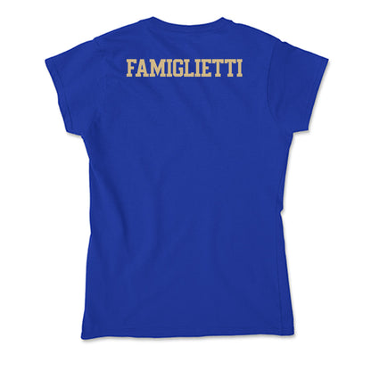 Tulsa - NCAA Women's Track & Field : Isabella Famiglietti - Soft Style Women’s T-Shirt-1