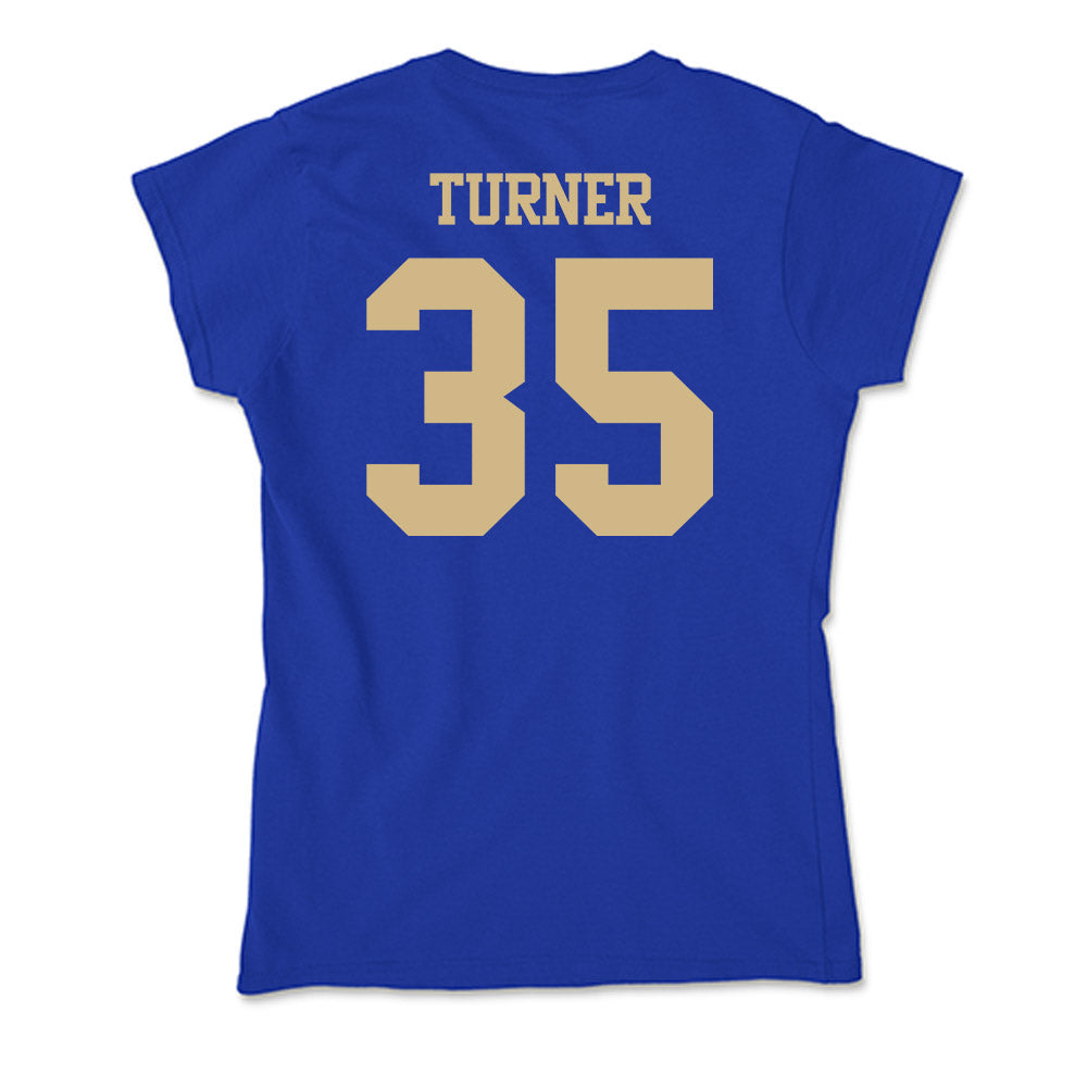 Tulsa - NCAA Football : CJ Turner - Soft Style Women’s T-Shirt-1