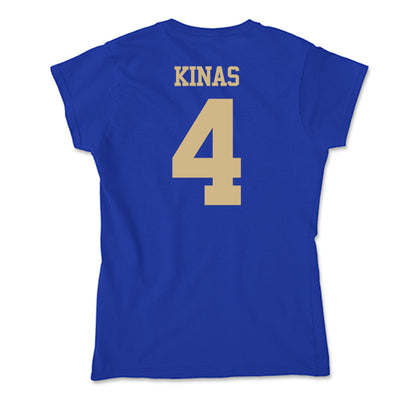 Tulsa - NCAA Women's Basketball : Alexa Kinas - Soft Style Women’s T-Shirt-1