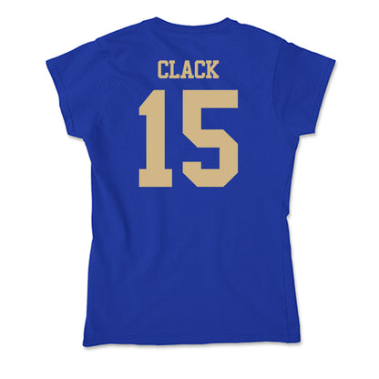 Tulsa - NCAA Women's Basketball : Jade Clack - Soft Style Women’s T-Shirt-1