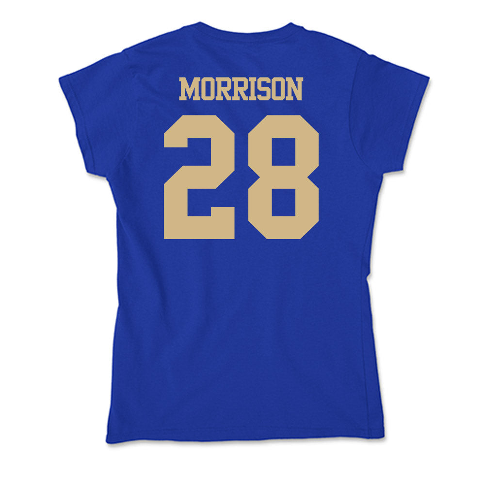 Tulsa - NCAA Football : Sevion Morrison - Soft Style Women’s T-Shirt-1