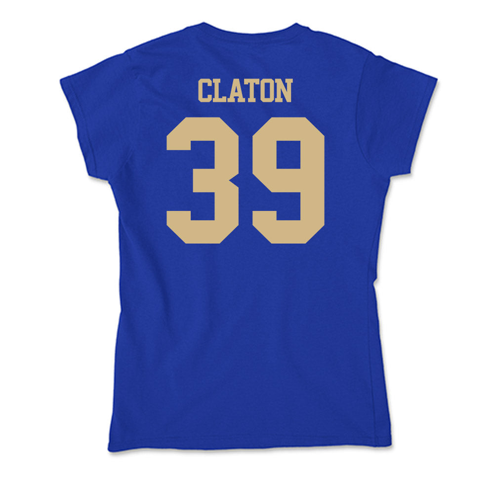 Tulsa - NCAA Football : Zach Claton - Soft Style Women’s T-Shirt-1
