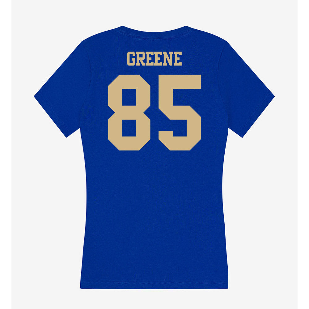 Tulsa - NCAA Football : Cole Greene - Women's V-Neck T-Shirt-1