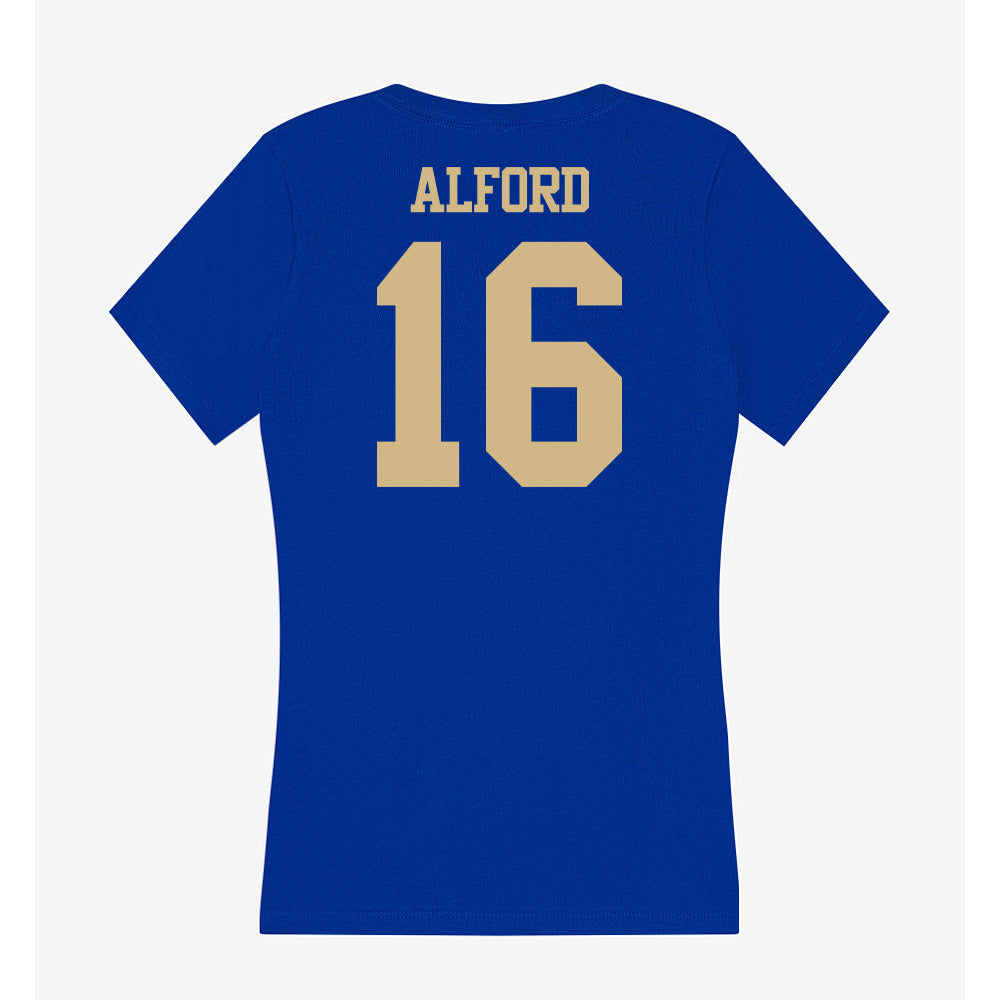 Tulsa - NCAA Football : Andrew Alford - Women's V-Neck T-Shirt-1