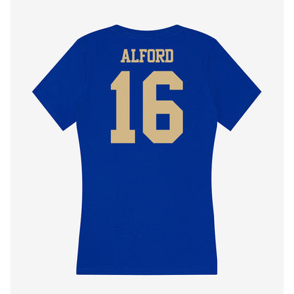 Tulsa - NCAA Football : Andrew Alford - Women's V-Neck T-Shirt-1