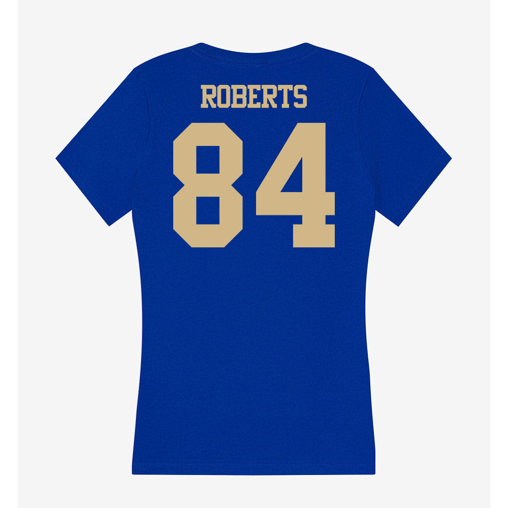 Tulsa - NCAA Football : Jewlyen Roberts - Women's V-Neck T-Shirt-1
