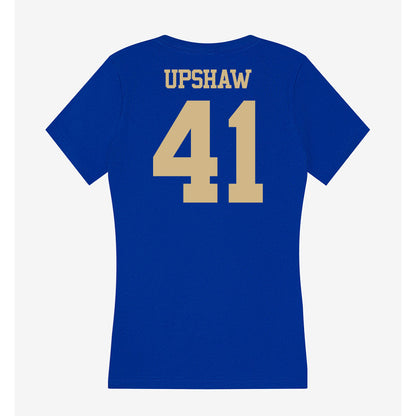 Tulsa - NCAA Football : Will Upshaw - Women's V-Neck T-Shirt-1
