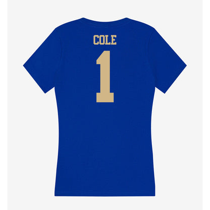 Tulsa - NCAA Softball : Maci Cole - Women's V-Neck T-Shirt-1