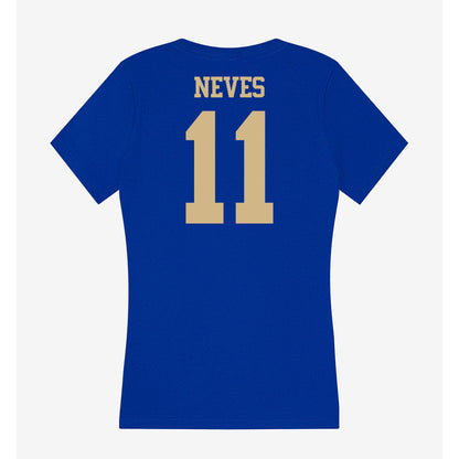 Tulsa - NCAA Men's Soccer : Joao Neves - Women's V-Neck T-Shirt-1