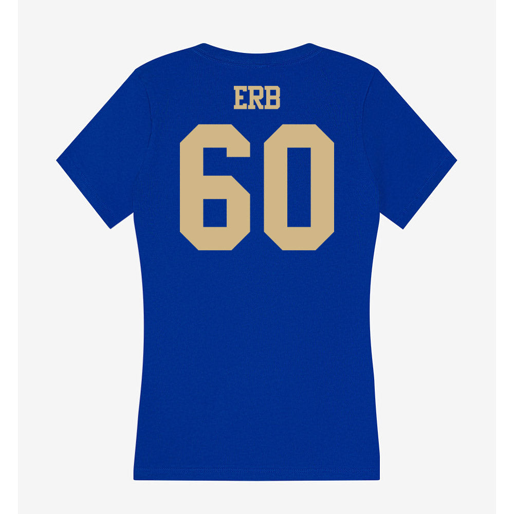 Tulsa - NCAA Football : Hunter Erb - Women's V-Neck T-Shirt-1