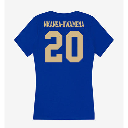 Tulsa - NCAA Men's Soccer : Nick Nkansa-Dwamena - Women's V-Neck T-Shirt-1